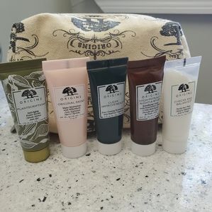 Origins Skincare Set with travel bag